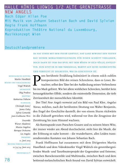 PDF-Dokument - Ruhrfestspiele Recklinghausen