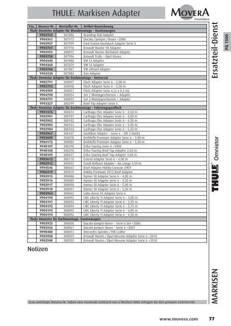 PG 1500 - AC GmbH Autocaravan