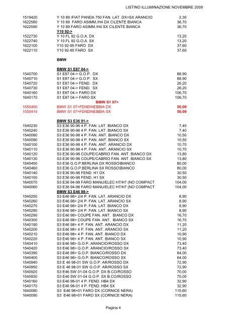 clicca qui - Cosentino Car Tuning