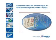 Sicherheitstechnische Anforderungen an ... - Schnei Akademie