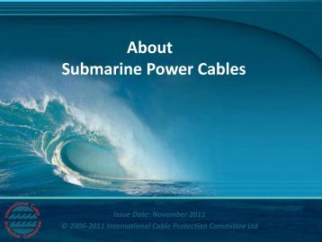 About Submarine Power Cables - International Cable Protection ...