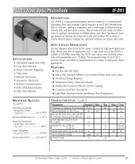 Plastic Fiber Optic Photodiode IF-D91 Plastic Fiber Optic Photodiode ...