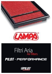 Libretto Filtri Pilot performance