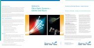 Fibre Optic Systems – Cables and Ducts - Borealis