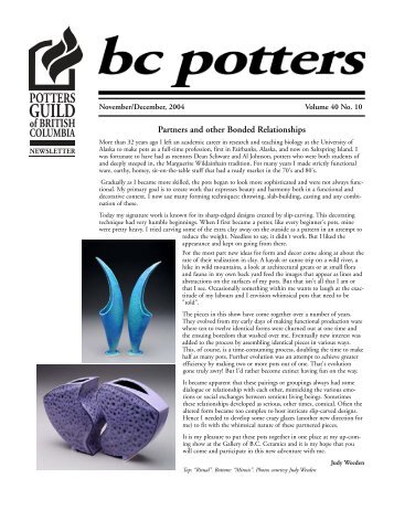 Seasonal Sales and Open Studios - Potters Guild of BC