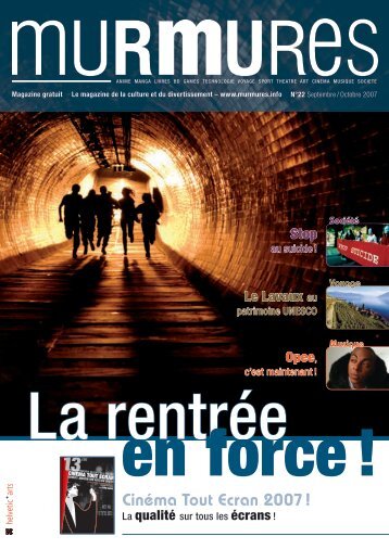 Cinéma Tout Ecran 2007 ! - Murmures Magazine