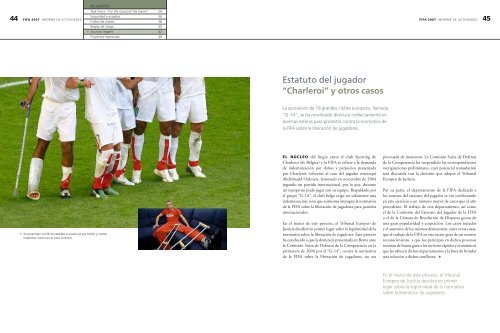 Informe de actividades 2007 - FIFA.com