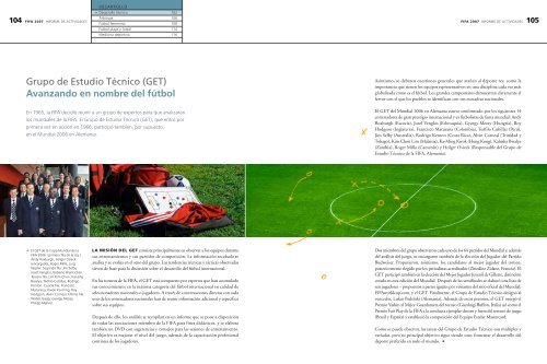 Informe de actividades 2007 - FIFA.com