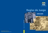 reglamento oficial de futbol fifa - Escuela Carmen Vera Arenas