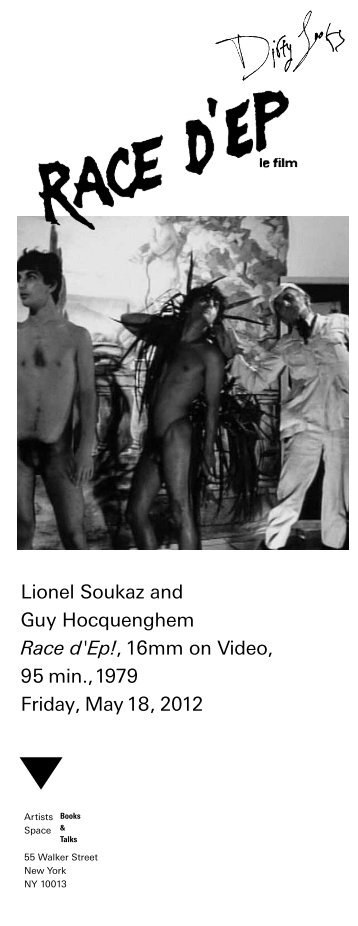 Lionel Soukaz and Guy Hocquenghem Race d'Ep ... - Greg Youmans