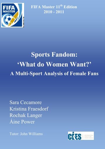 Sports Fandom: ‘What do Women Want?’