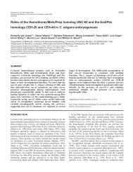 C. elegans unc-62, CEH-20 and CEH-40 - Development - The ...