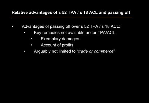 2012 IPSANZ Annual Conference Seminar ... - List G Barristers