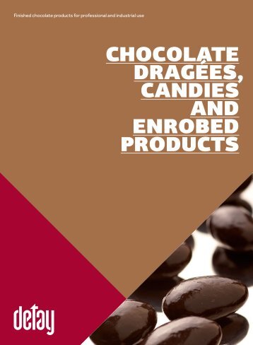 chocolate dragées, candies and enrobed products - Detay