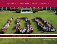 Annual Report - Rosalind Franklin University