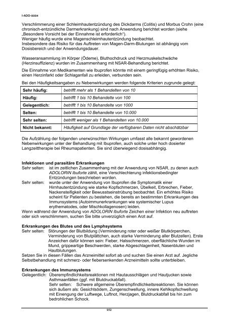 GEBRAUCHSINFORMATION - Kwizda Pharma OTC