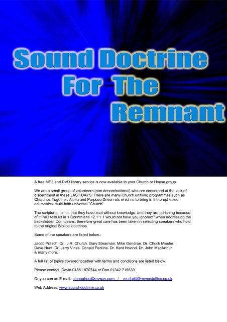 Download - Sound Doctrine