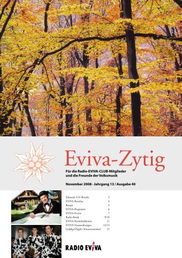 Eviva-Zytig - Radio Eviva