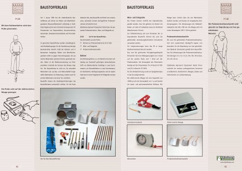 baustofferlass - Eijkelkamp Agrisearch Equipment