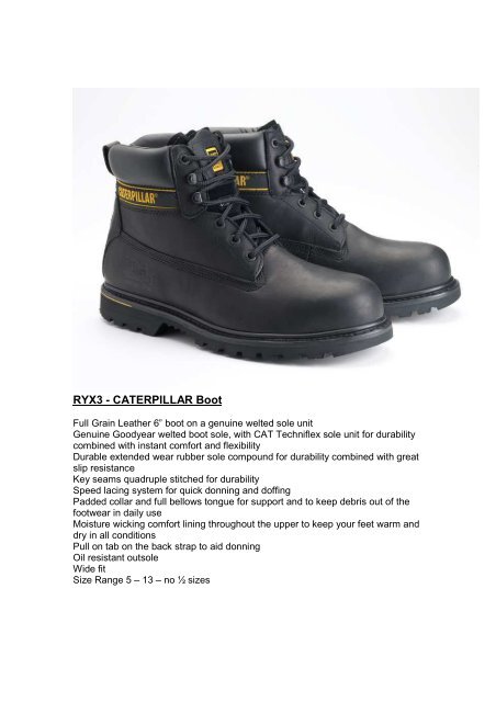 Non Safety Footwear Styles for Royal Mail - myroyalmail