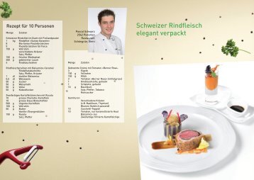 Rindfleisch elegant verpackt» von Pascal Schwarz - Proviande ...