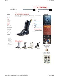 WOMEN'S - Dr. Martens Retail - Login