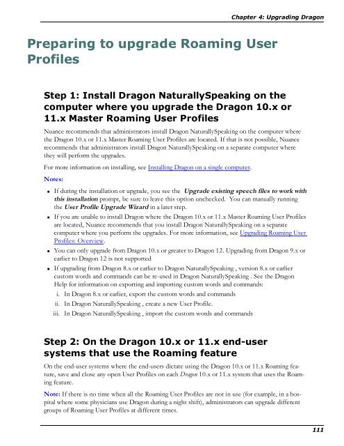 Dragon NaturallySpeaking 12 Administrator Guide - Nuance