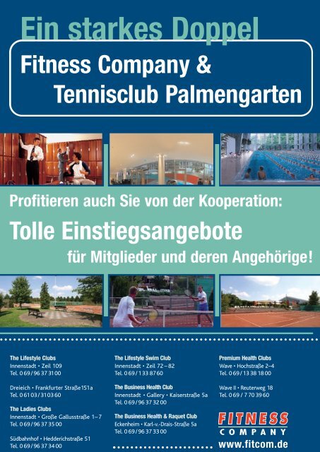 Frankfurter Tennisclub 1914 Palmengarten e.V. - FTC Palmengarten