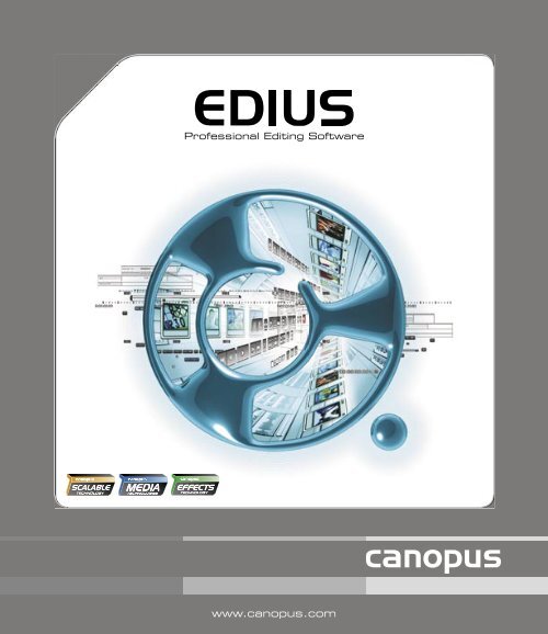 Canopus EDIUS - Creative Video