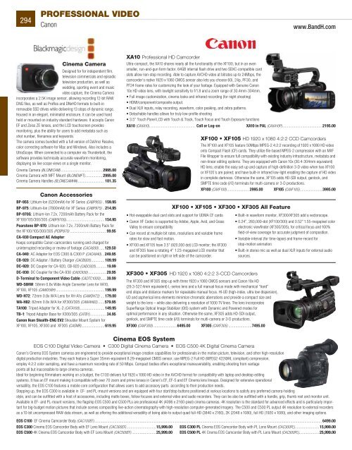 Professional Video B&H Photo Video