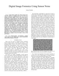 Digital Image Forensics Using Sensor Noise