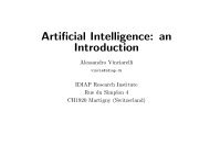 Artificial Intelligence: an Introduction - Idiap Research Institute