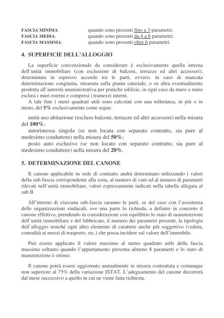 Accordo provinciale canoni concordati - Comune di Minerbio