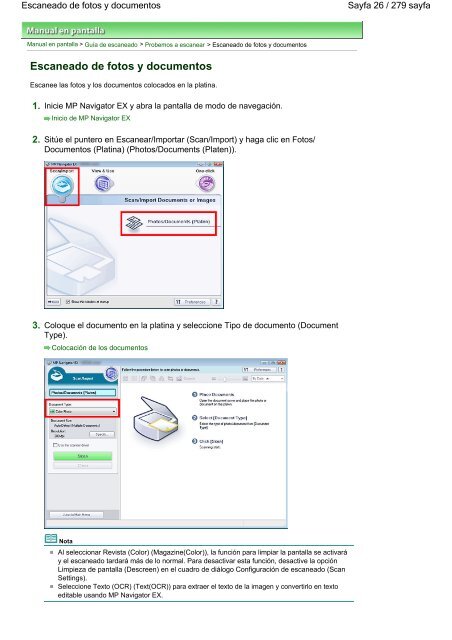 Manual en pantalla de CanoScan LiDE 200 - Canon Europe