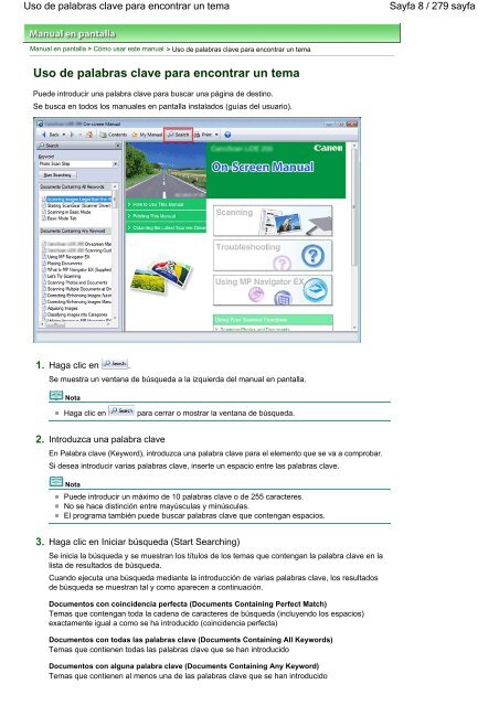 Manual en pantalla de CanoScan LiDE 200 - Canon Europe