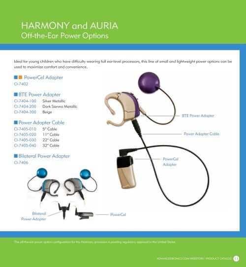 The Cochlear Implant Technology - Advanced Bionics