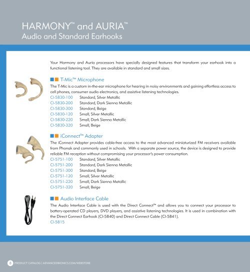 The Cochlear Implant Technology - Advanced Bionics