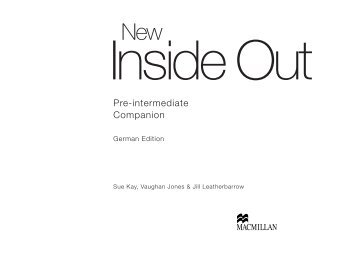 Pre-intermediate Companion - Inside Out
