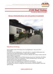 2540 Bad Vöslau - AURA Immobilienverwertung