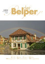 August 2010 - Der Belper