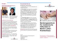 Download zur Mitteilung - Martin Luther Krankenhaus Bochum