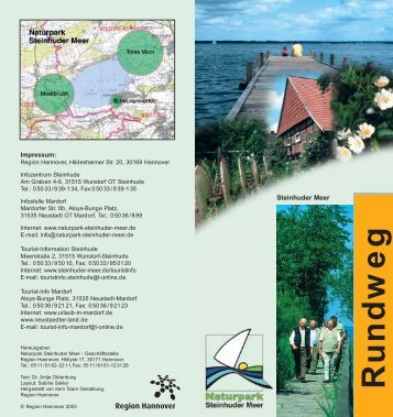 Flyer Siebens - Naturpark Steinhuder Meer