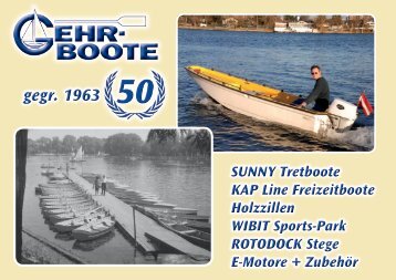 Katalog Gehr-Boote 2013 ca. 6,0 MB