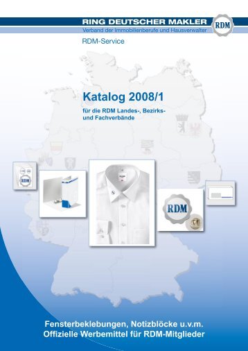 Katalog 2008/1 - RDM