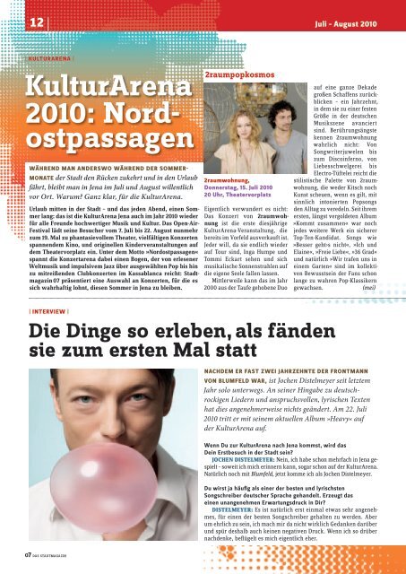 Ausgabe 18 - 07 Das Stadtmagazin . BLOG