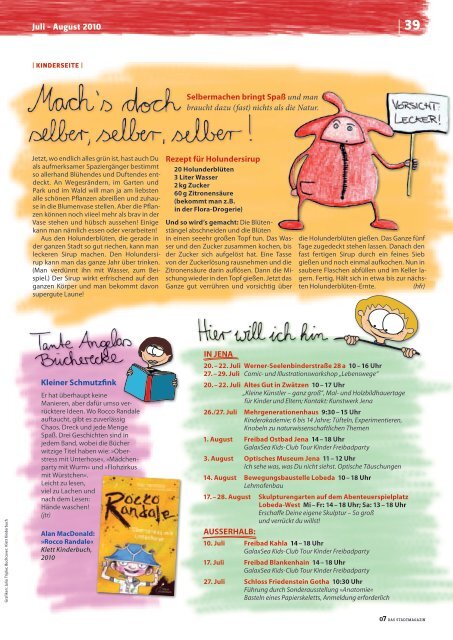 Ausgabe 18 - 07 Das Stadtmagazin . BLOG