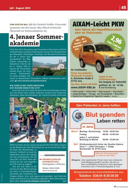 Ausgabe 18 - 07 Das Stadtmagazin . BLOG