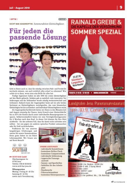 Ausgabe 18 - 07 Das Stadtmagazin . BLOG