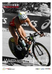 Reglement von Swiss Triathlon