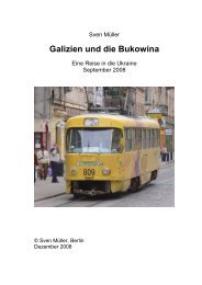 Galizien und die Bukowina - Genealogie Sven Müller